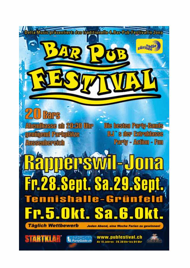 Bar Pub Festival Rapperswill Jona